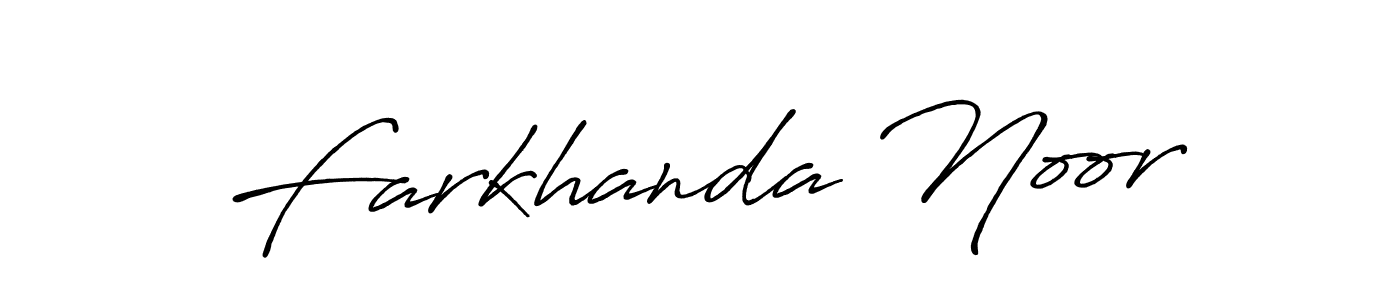 Similarly Antro_Vectra_Bolder is the best handwritten signature design. Signature creator online .You can use it as an online autograph creator for name Farkhanda Noor. Farkhanda Noor signature style 7 images and pictures png