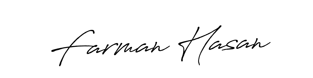 This is the best signature style for the Farman Hasan name. Also you like these signature font (Antro_Vectra_Bolder). Mix name signature. Farman Hasan signature style 7 images and pictures png