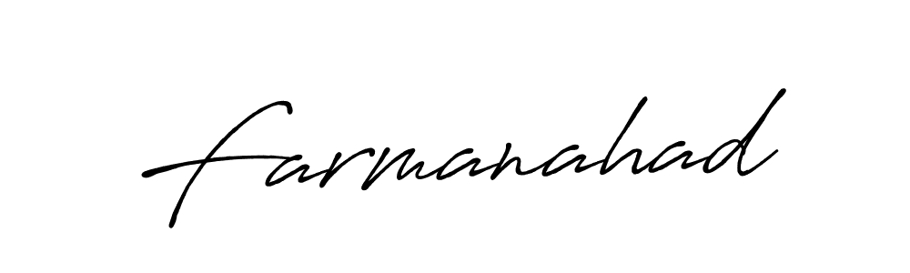 Farmanahad stylish signature style. Best Handwritten Sign (Antro_Vectra_Bolder) for my name. Handwritten Signature Collection Ideas for my name Farmanahad. Farmanahad signature style 7 images and pictures png