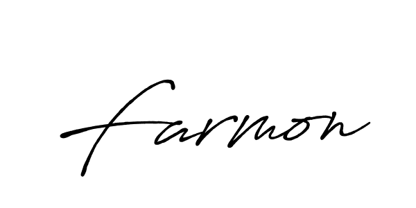 Create a beautiful signature design for name Farmon. With this signature (Antro_Vectra_Bolder) fonts, you can make a handwritten signature for free. Farmon signature style 7 images and pictures png