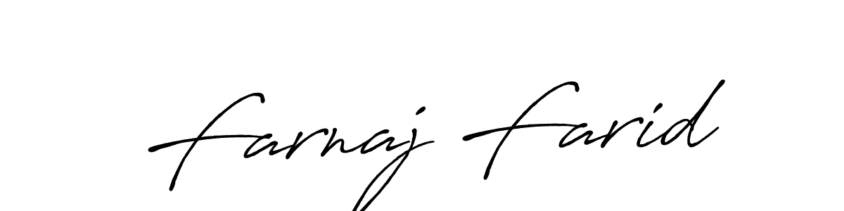 Also You can easily find your signature by using the search form. We will create Farnaj Farid name handwritten signature images for you free of cost using Antro_Vectra_Bolder sign style. Farnaj Farid signature style 7 images and pictures png