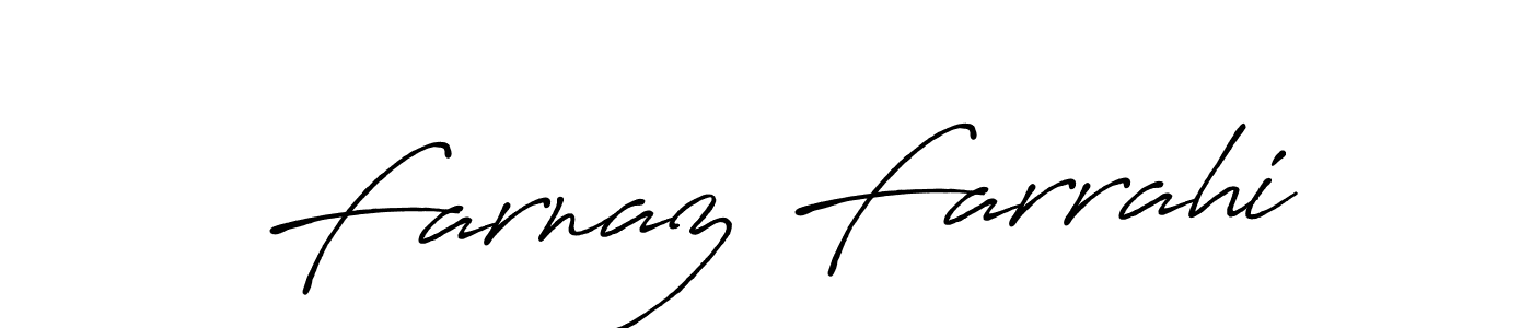 Make a beautiful signature design for name Farnaz Farrahi. Use this online signature maker to create a handwritten signature for free. Farnaz Farrahi signature style 7 images and pictures png