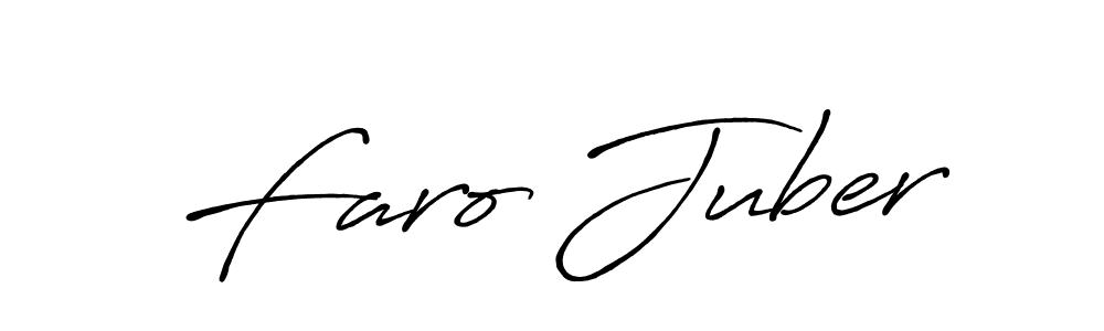 This is the best signature style for the Faro Juber name. Also you like these signature font (Antro_Vectra_Bolder). Mix name signature. Faro Juber signature style 7 images and pictures png