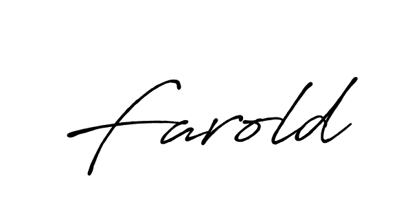 It looks lik you need a new signature style for name Farold. Design unique handwritten (Antro_Vectra_Bolder) signature with our free signature maker in just a few clicks. Farold signature style 7 images and pictures png