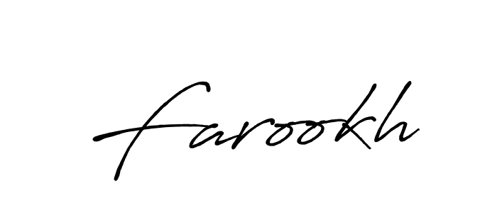 Make a beautiful signature design for name Farookh. Use this online signature maker to create a handwritten signature for free. Farookh signature style 7 images and pictures png