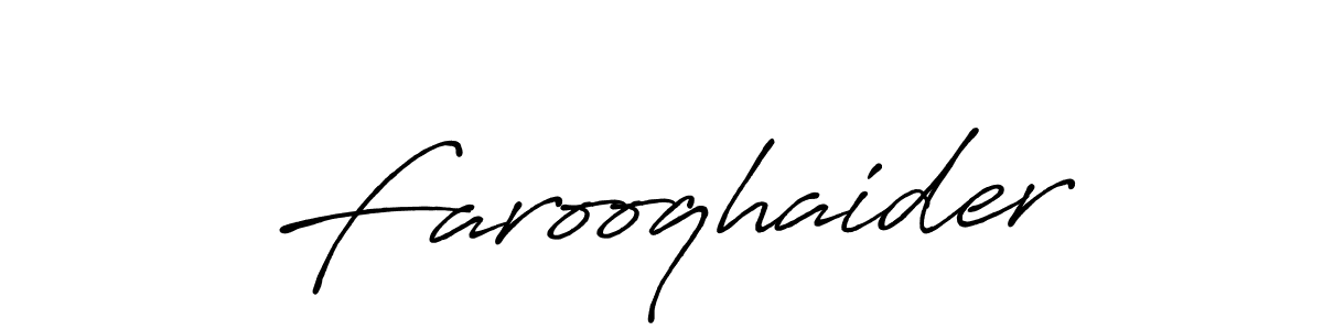 How to Draw Farooqhaider signature style? Antro_Vectra_Bolder is a latest design signature styles for name Farooqhaider. Farooqhaider signature style 7 images and pictures png