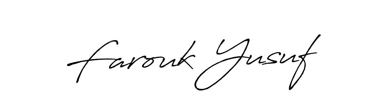 Make a beautiful signature design for name Farouk Yusuf. Use this online signature maker to create a handwritten signature for free. Farouk Yusuf signature style 7 images and pictures png