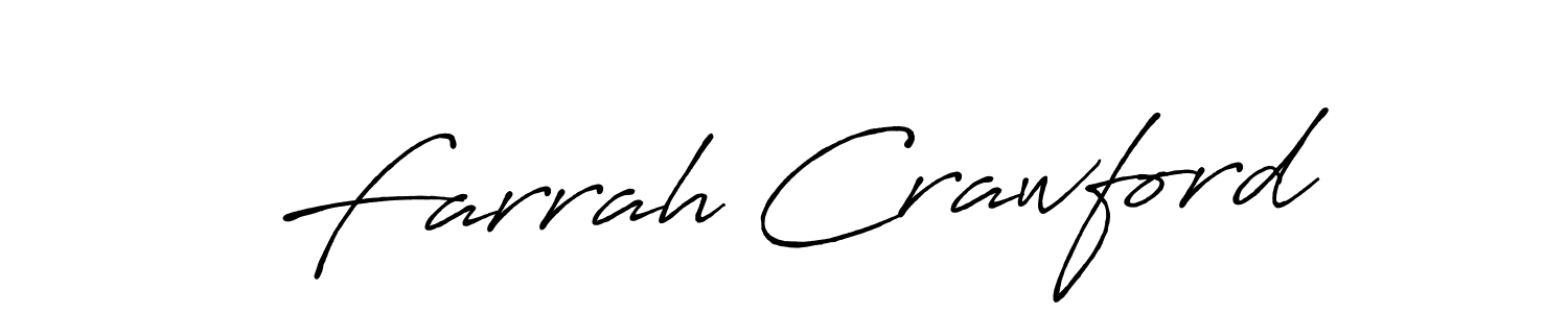 Make a short Farrah Crawford signature style. Manage your documents anywhere anytime using Antro_Vectra_Bolder. Create and add eSignatures, submit forms, share and send files easily. Farrah Crawford signature style 7 images and pictures png