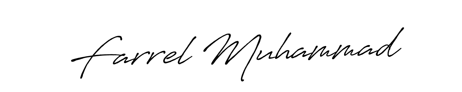 Once you've used our free online signature maker to create your best signature Antro_Vectra_Bolder style, it's time to enjoy all of the benefits that Farrel Muhammad name signing documents. Farrel Muhammad signature style 7 images and pictures png