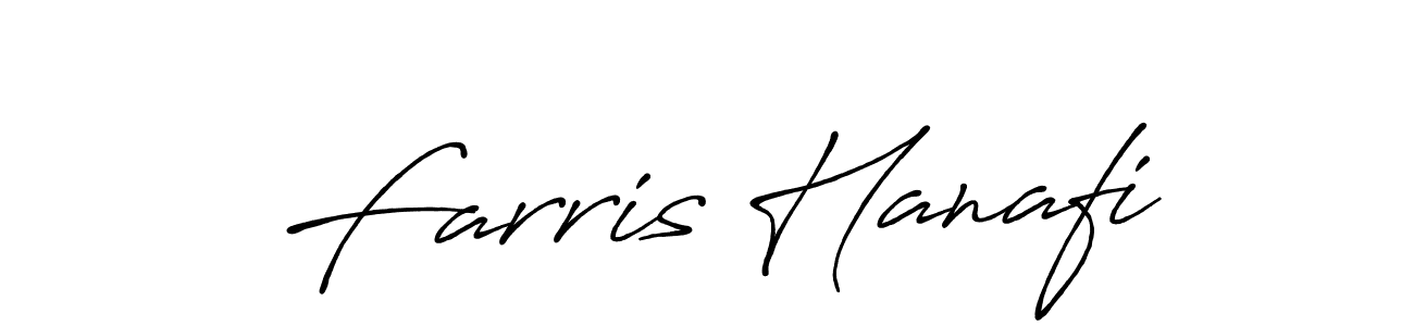 Make a beautiful signature design for name Farris Hanafi. Use this online signature maker to create a handwritten signature for free. Farris Hanafi signature style 7 images and pictures png