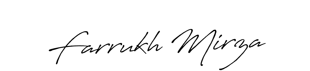 Similarly Antro_Vectra_Bolder is the best handwritten signature design. Signature creator online .You can use it as an online autograph creator for name Farrukh Mirza. Farrukh Mirza signature style 7 images and pictures png