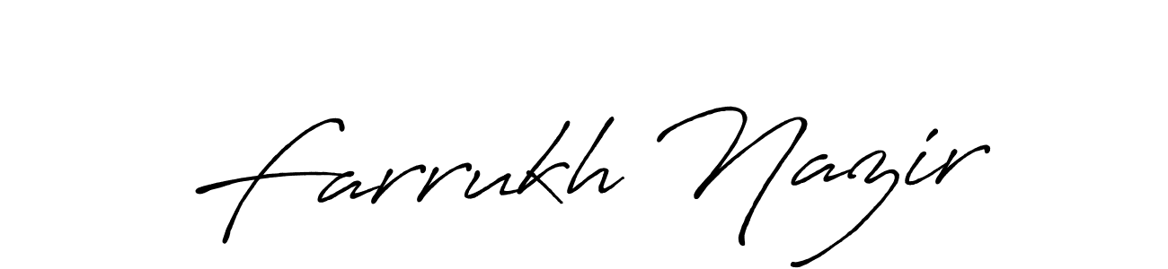Similarly Antro_Vectra_Bolder is the best handwritten signature design. Signature creator online .You can use it as an online autograph creator for name Farrukh Nazir. Farrukh Nazir signature style 7 images and pictures png