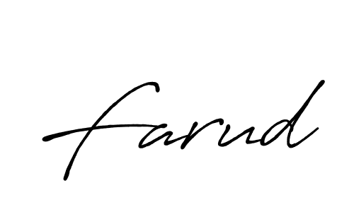 if you are searching for the best signature style for your name Farud. so please give up your signature search. here we have designed multiple signature styles  using Antro_Vectra_Bolder. Farud signature style 7 images and pictures png