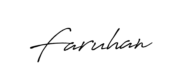 Antro_Vectra_Bolder is a professional signature style that is perfect for those who want to add a touch of class to their signature. It is also a great choice for those who want to make their signature more unique. Get Faruhan name to fancy signature for free. Faruhan signature style 7 images and pictures png