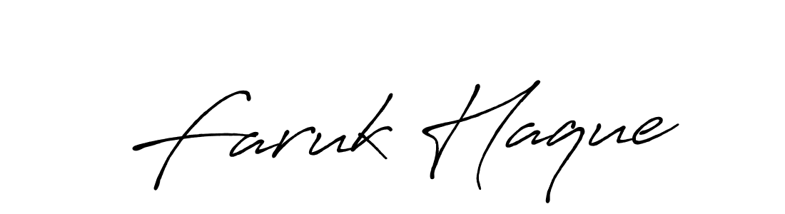 Similarly Antro_Vectra_Bolder is the best handwritten signature design. Signature creator online .You can use it as an online autograph creator for name Faruk Haque. Faruk Haque signature style 7 images and pictures png