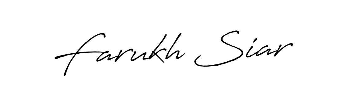 if you are searching for the best signature style for your name Farukh Siar. so please give up your signature search. here we have designed multiple signature styles  using Antro_Vectra_Bolder. Farukh Siar signature style 7 images and pictures png