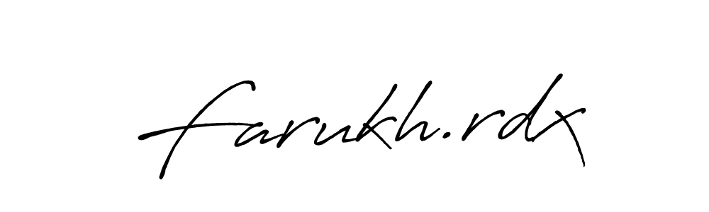 Similarly Antro_Vectra_Bolder is the best handwritten signature design. Signature creator online .You can use it as an online autograph creator for name Farukh.rdx. Farukh.rdx signature style 7 images and pictures png