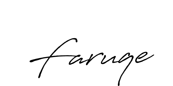 The best way (Antro_Vectra_Bolder) to make a short signature is to pick only two or three words in your name. The name Faruqe include a total of six letters. For converting this name. Faruqe signature style 7 images and pictures png
