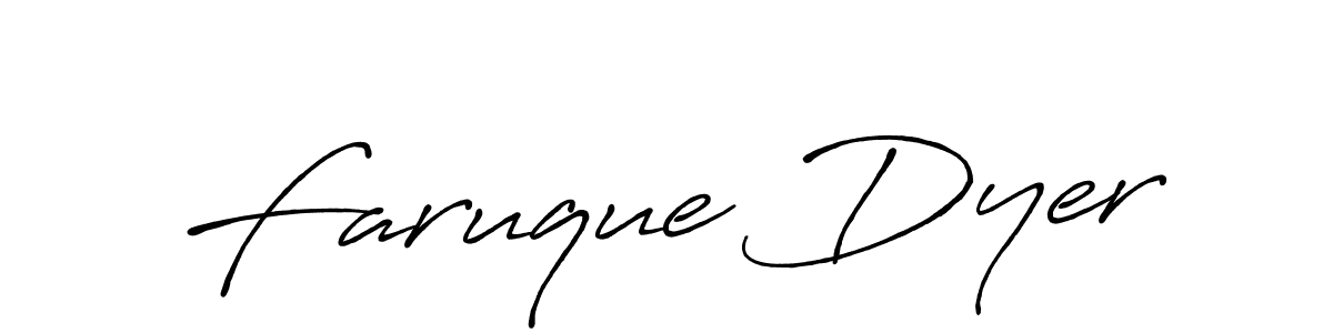 How to Draw Faruque Dyer signature style? Antro_Vectra_Bolder is a latest design signature styles for name Faruque Dyer. Faruque Dyer signature style 7 images and pictures png