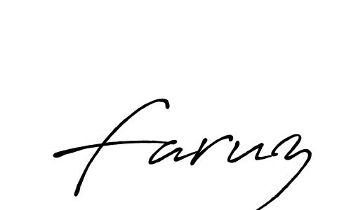 Also You can easily find your signature by using the search form. We will create Faruz name handwritten signature images for you free of cost using Antro_Vectra_Bolder sign style. Faruz signature style 7 images and pictures png