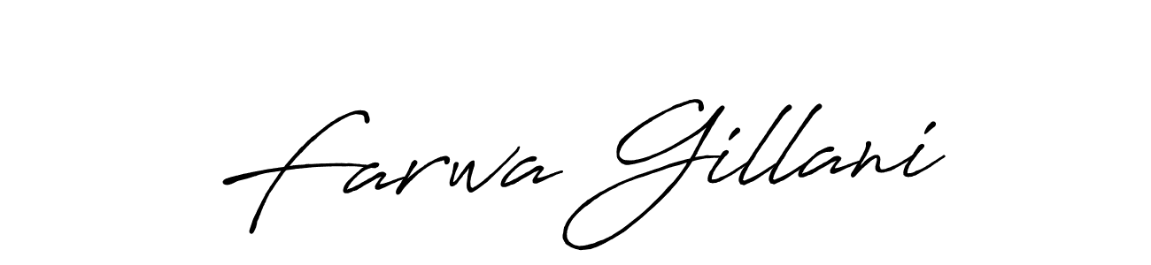 This is the best signature style for the Farwa Gillani name. Also you like these signature font (Antro_Vectra_Bolder). Mix name signature. Farwa Gillani signature style 7 images and pictures png