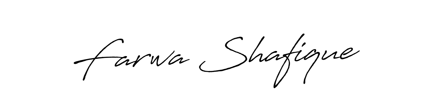 Once you've used our free online signature maker to create your best signature Antro_Vectra_Bolder style, it's time to enjoy all of the benefits that Farwa Shafique name signing documents. Farwa Shafique signature style 7 images and pictures png