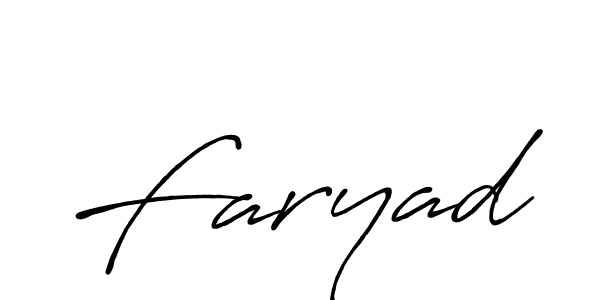 It looks lik you need a new signature style for name Faryad. Design unique handwritten (Antro_Vectra_Bolder) signature with our free signature maker in just a few clicks. Faryad signature style 7 images and pictures png