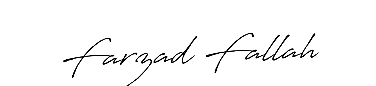 Make a beautiful signature design for name Farzad Fallah. Use this online signature maker to create a handwritten signature for free. Farzad Fallah signature style 7 images and pictures png