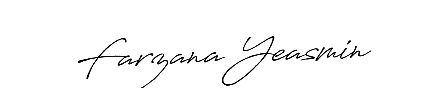 Here are the top 10 professional signature styles for the name Farzana Yeasmin. These are the best autograph styles you can use for your name. Farzana Yeasmin signature style 7 images and pictures png