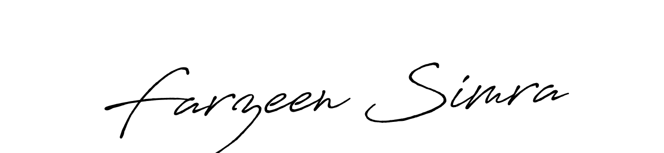 See photos of Farzeen Simra official signature by Spectra . Check more albums & portfolios. Read reviews & check more about Antro_Vectra_Bolder font. Farzeen Simra signature style 7 images and pictures png