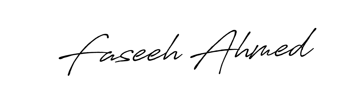 Make a short Faseeh Ahmed signature style. Manage your documents anywhere anytime using Antro_Vectra_Bolder. Create and add eSignatures, submit forms, share and send files easily. Faseeh Ahmed signature style 7 images and pictures png