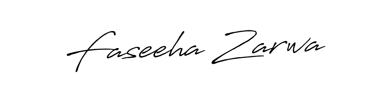 The best way (Antro_Vectra_Bolder) to make a short signature is to pick only two or three words in your name. The name Faseeha Zarwa include a total of six letters. For converting this name. Faseeha Zarwa signature style 7 images and pictures png