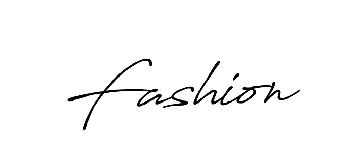 Design your own signature with our free online signature maker. With this signature software, you can create a handwritten (Antro_Vectra_Bolder) signature for name Fashion. Fashion signature style 7 images and pictures png