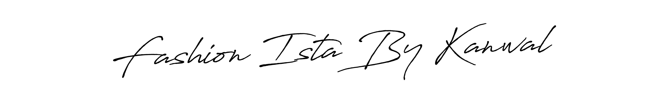 Similarly Antro_Vectra_Bolder is the best handwritten signature design. Signature creator online .You can use it as an online autograph creator for name Fashion Ista By Kanwal. Fashion Ista By Kanwal signature style 7 images and pictures png