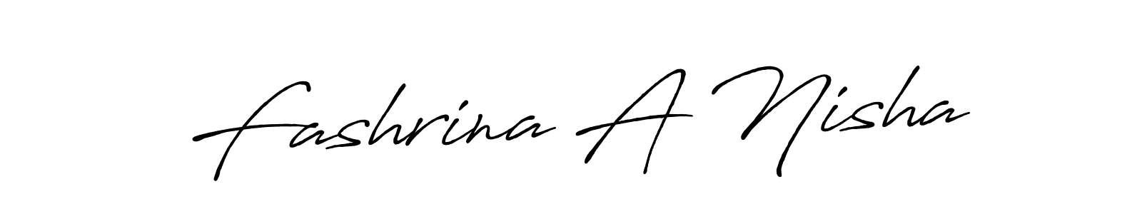 You can use this online signature creator to create a handwritten signature for the name Fashrina A Nisha. This is the best online autograph maker. Fashrina A Nisha signature style 7 images and pictures png
