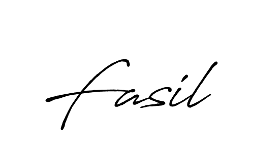 Create a beautiful signature design for name Fasil. With this signature (Antro_Vectra_Bolder) fonts, you can make a handwritten signature for free. Fasil signature style 7 images and pictures png