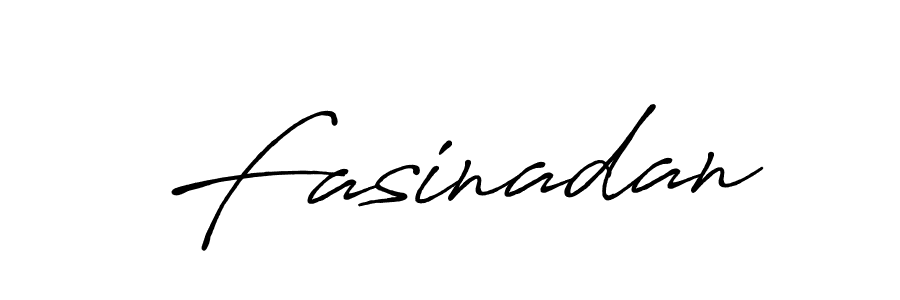 How to make Fasinadan name signature. Use Antro_Vectra_Bolder style for creating short signs online. This is the latest handwritten sign. Fasinadan signature style 7 images and pictures png
