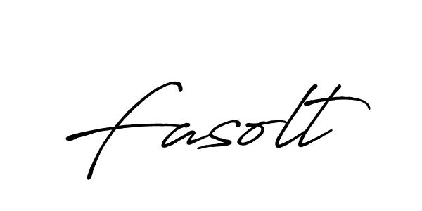 Make a beautiful signature design for name Fasolt. With this signature (Antro_Vectra_Bolder) style, you can create a handwritten signature for free. Fasolt signature style 7 images and pictures png