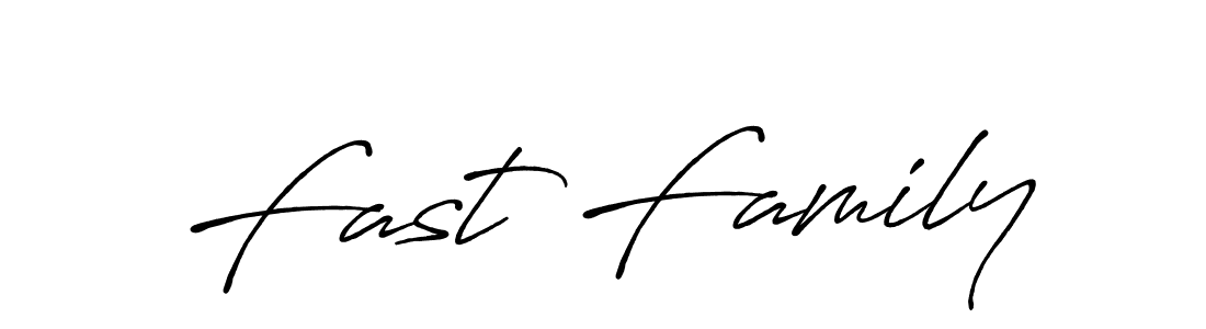Make a short Fast Family signature style. Manage your documents anywhere anytime using Antro_Vectra_Bolder. Create and add eSignatures, submit forms, share and send files easily. Fast Family signature style 7 images and pictures png
