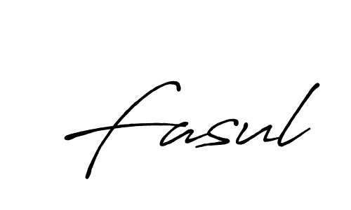 How to make Fasul signature? Antro_Vectra_Bolder is a professional autograph style. Create handwritten signature for Fasul name. Fasul signature style 7 images and pictures png