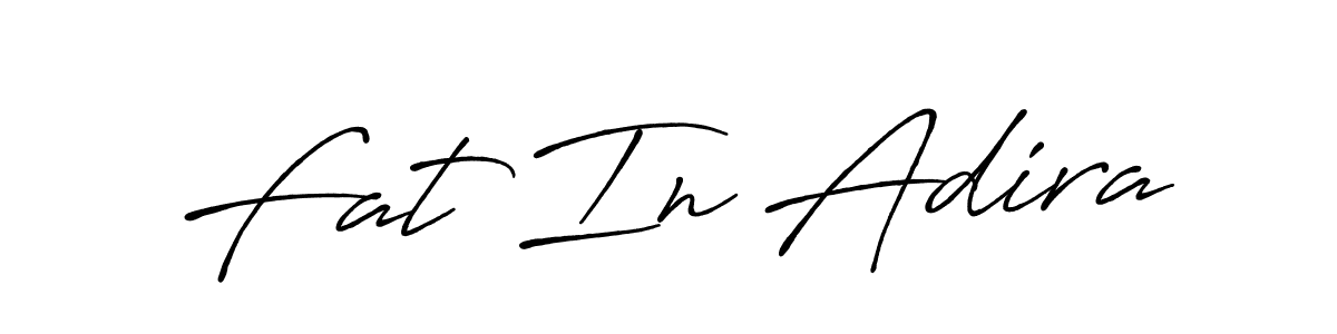 Also You can easily find your signature by using the search form. We will create Fat In Adira name handwritten signature images for you free of cost using Antro_Vectra_Bolder sign style. Fat In Adira signature style 7 images and pictures png