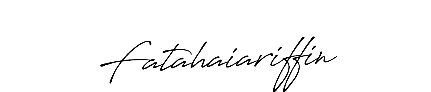 You should practise on your own different ways (Antro_Vectra_Bolder) to write your name (Fatahaiariffin) in signature. don't let someone else do it for you. Fatahaiariffin signature style 7 images and pictures png