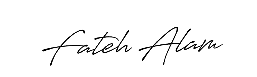 if you are searching for the best signature style for your name Fateh Alam. so please give up your signature search. here we have designed multiple signature styles  using Antro_Vectra_Bolder. Fateh Alam signature style 7 images and pictures png