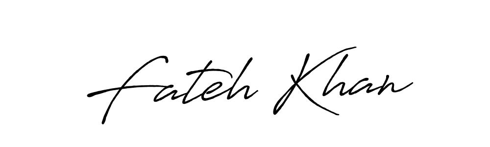 Also You can easily find your signature by using the search form. We will create Fateh Khan name handwritten signature images for you free of cost using Antro_Vectra_Bolder sign style. Fateh Khan signature style 7 images and pictures png