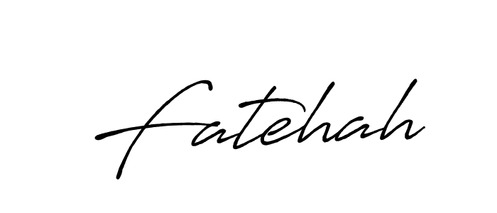 Make a beautiful signature design for name Fatehah. Use this online signature maker to create a handwritten signature for free. Fatehah signature style 7 images and pictures png