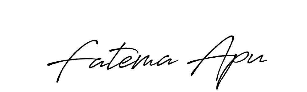 How to Draw Fatema Apu signature style? Antro_Vectra_Bolder is a latest design signature styles for name Fatema Apu. Fatema Apu signature style 7 images and pictures png