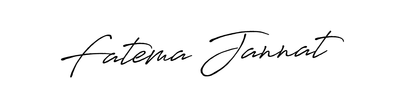 Make a beautiful signature design for name Fatema Jannat. Use this online signature maker to create a handwritten signature for free. Fatema Jannat signature style 7 images and pictures png