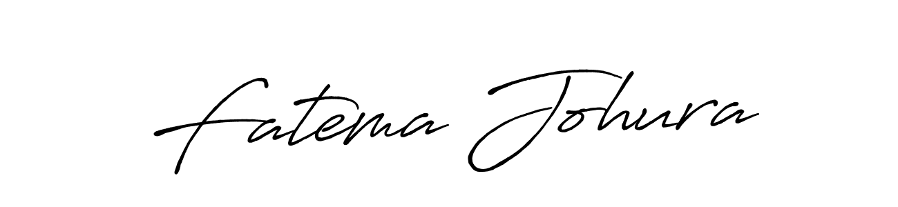 It looks lik you need a new signature style for name Fatema Johura. Design unique handwritten (Antro_Vectra_Bolder) signature with our free signature maker in just a few clicks. Fatema Johura signature style 7 images and pictures png