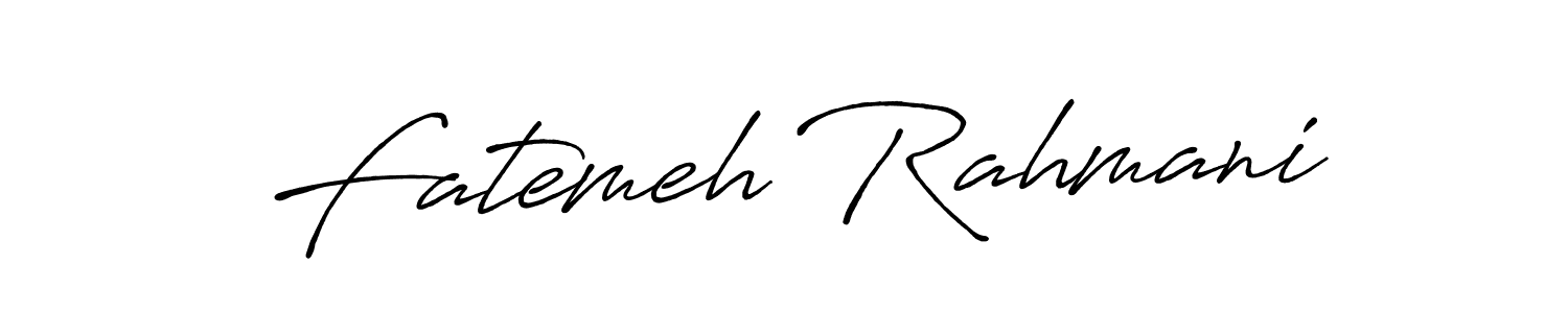 Here are the top 10 professional signature styles for the name Fatemeh Rahmani. These are the best autograph styles you can use for your name. Fatemeh Rahmani signature style 7 images and pictures png