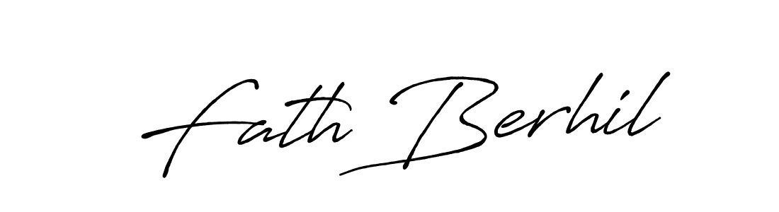 Make a short Fath Berhil signature style. Manage your documents anywhere anytime using Antro_Vectra_Bolder. Create and add eSignatures, submit forms, share and send files easily. Fath Berhil signature style 7 images and pictures png